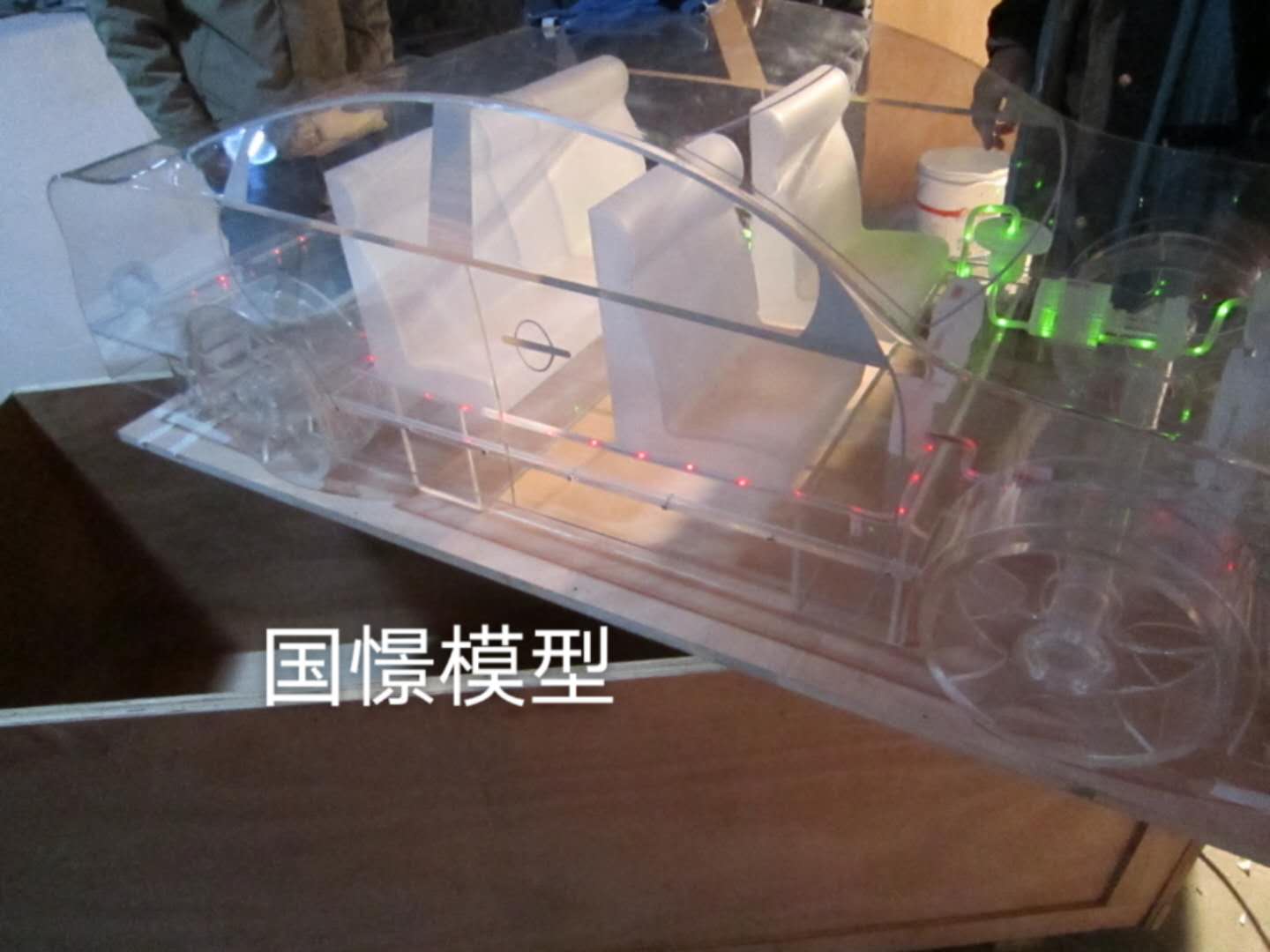 凤县透明车模型